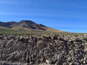 The landscape of Chajnantor.