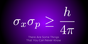 The uncertainty principle