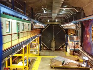 Neutrino detector in the Soudan Underground Mine.