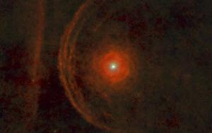 Bow shock near Betelgeuse.