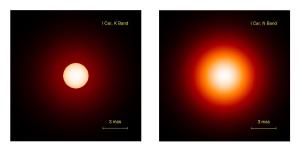 Model image of Cepheid L Carinae.