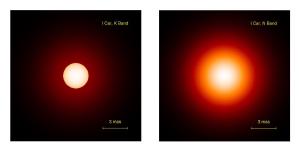 Model image of Cepheid L Carinae.