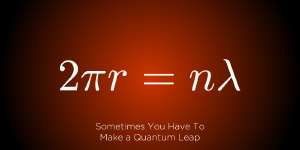 The Bohr model for atoms