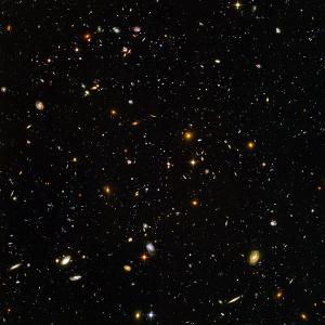 The Hubble Ultra Deep Field.