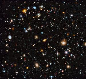 The Hubble Ultra Deep Field.